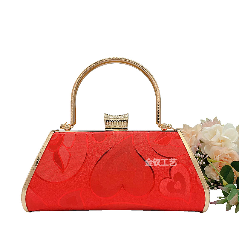 Red Geometric Single-Sided Diamond One-Shoulder Crossbody Dinner Annual Meeting Socialite Elegant Tote Dress Garment Bag Elegant Clutch Bag Red Geometric Single-Sided Diamond One-Shoulder Crossbody Dinner Annual Meeting Socialite Elegant Tote Dress Garment Bag Elegant Clutch Bag