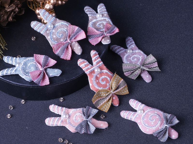 Korean version of cartoon dolls lollipop diy hand hair decoration, shoes and hats materials small help sugar garment imitation cotton paste