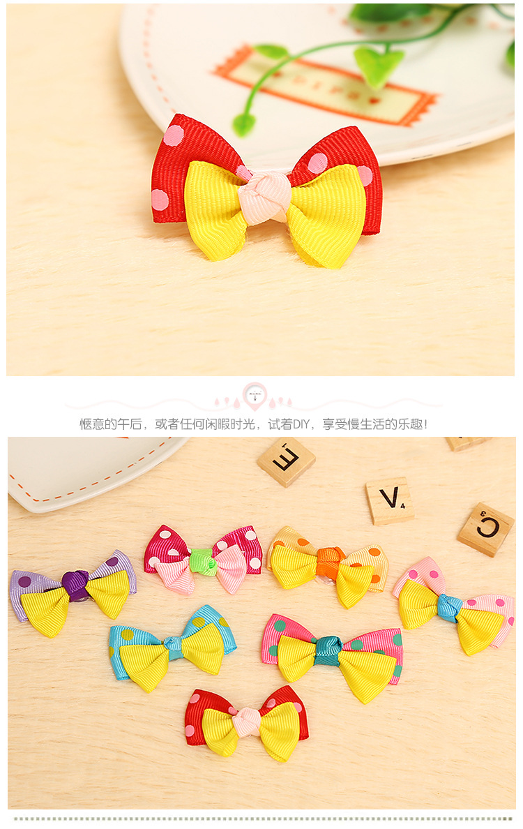 Fabric patch garment pant decoration repair applique DIY clothing accessories beads embroidered bow