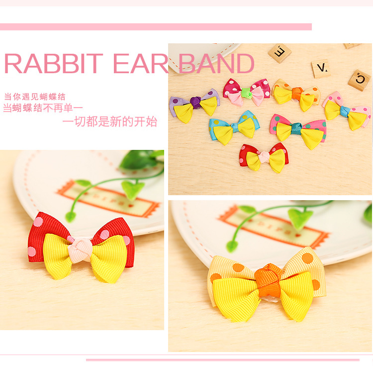 Fabric patch garment pant decoration repair applique DIY clothing accessories beads embroidered bow