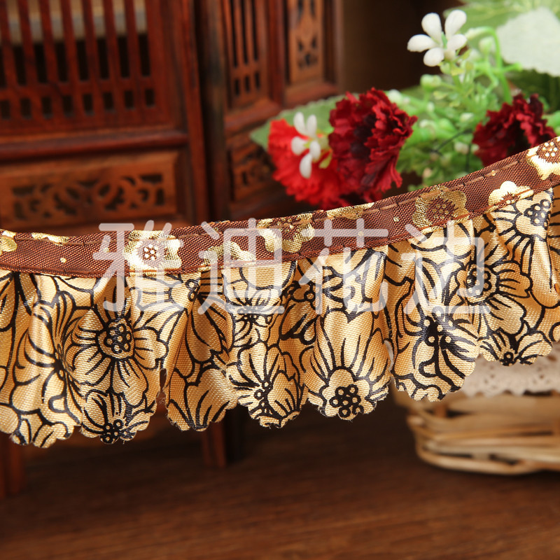 High - quality polyester lace fashion matching diy accessories garment decoration wrinkle lace