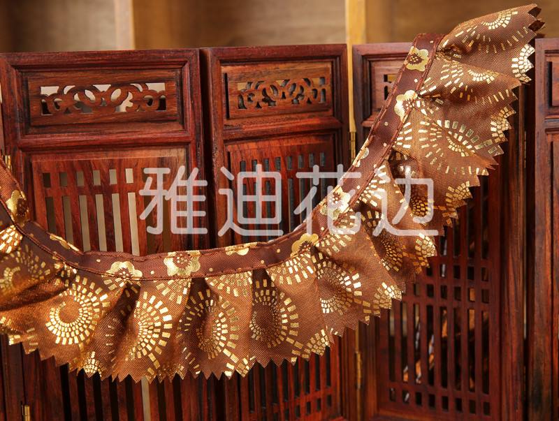 High - quality polyester lace fashion matching diy accessories garment decoration wrinkle lace