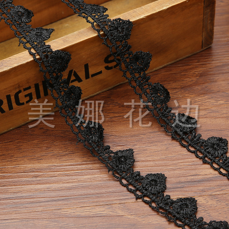 It is a kind of DIY home decoration and black dress garment accessories