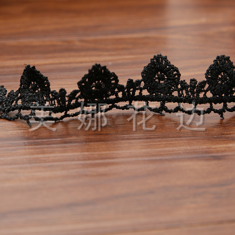 It is a kind of DIY home decoration and black dress garment accessories