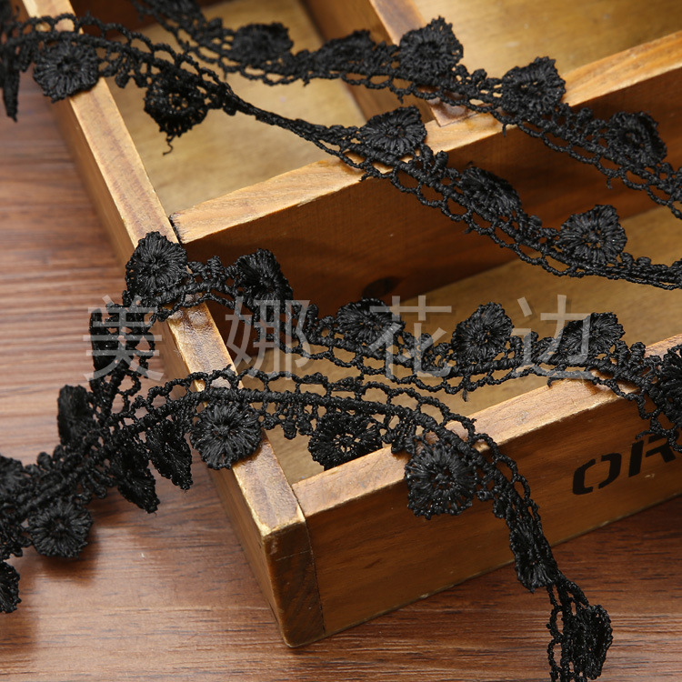 It is a kind of DIY home decoration and black dress garment accessories