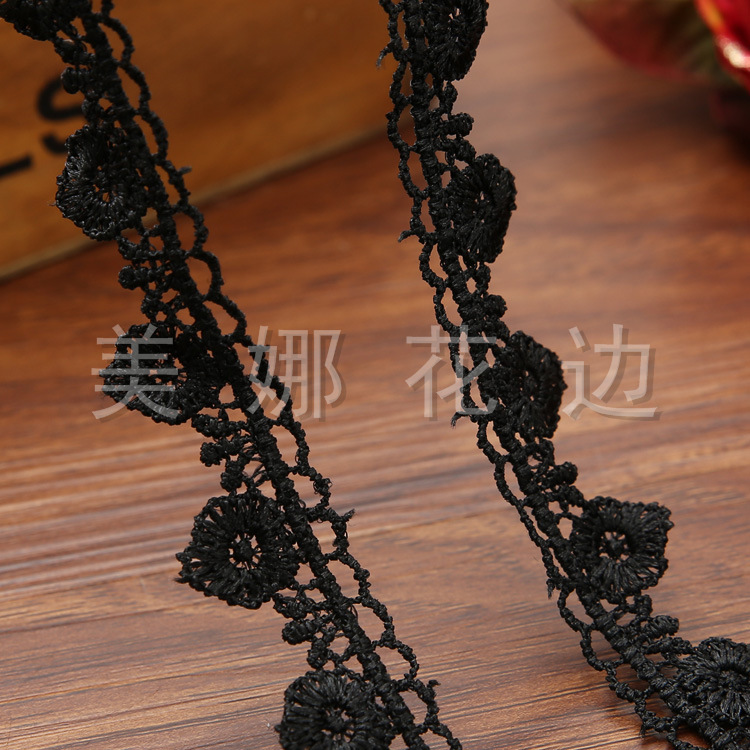 It is a kind of DIY home decoration and black dress garment accessories