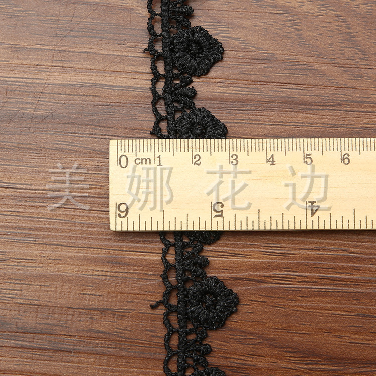 It is a kind of DIY home decoration and black dress garment accessories
