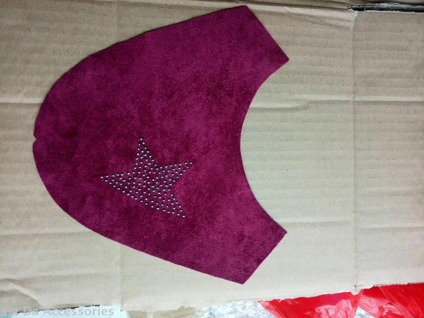 Vamp shoe upper garment accessories shoe accessories special shoe material shoe cloth shoes decoration.