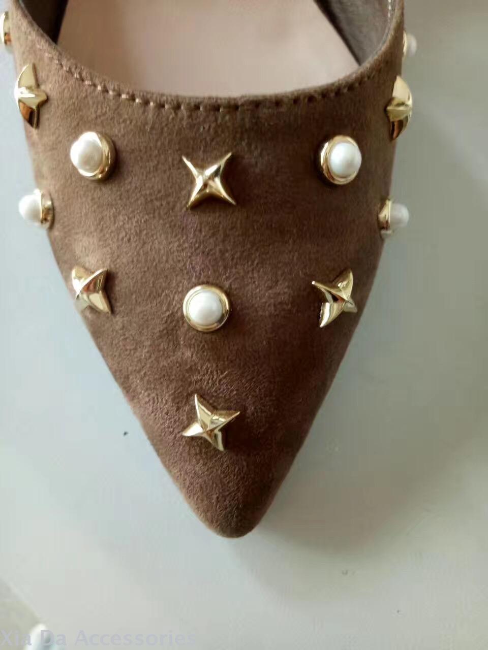 Vamp shoe upper garment accessories shoe accessories special shoe material shoe cloth shoes decoration.