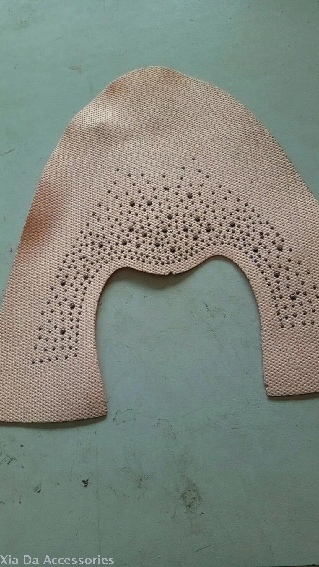 Vamp shoe upper garment accessories shoe accessories special shoe material shoe cloth shoes decoration.