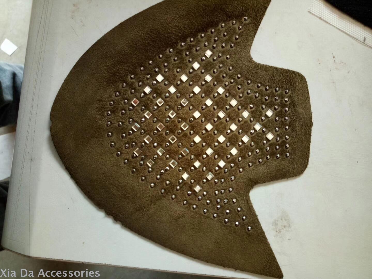 Vamp shoe upper garment accessories shoe accessories special shoe material shoe cloth shoes decoration.