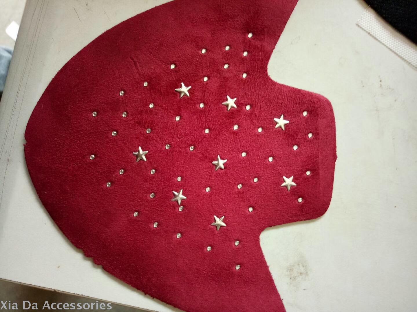 Vamp shoe upper garment accessories shoe accessories special shoe material shoe cloth shoes decoration.