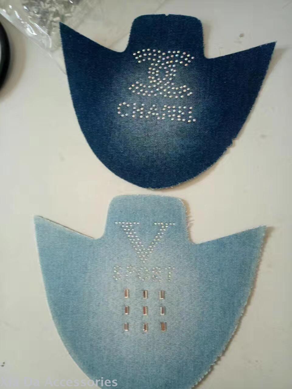 Vamp shoe upper garment accessories shoe accessories special shoe material shoe cloth shoes decoration.