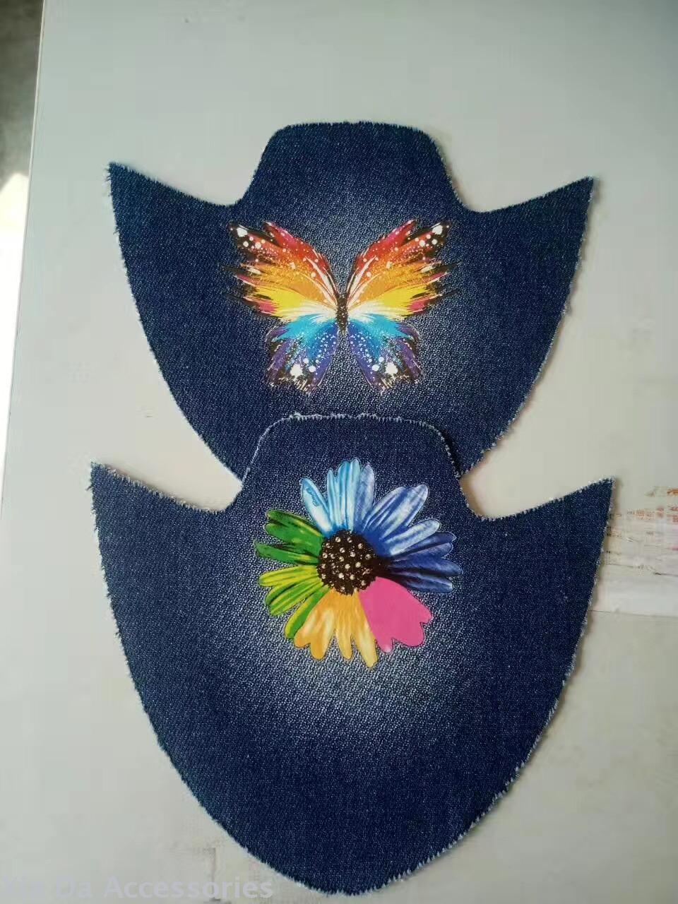 Vamp shoe upper garment accessories shoe accessories special shoe material shoe cloth shoes decoration.