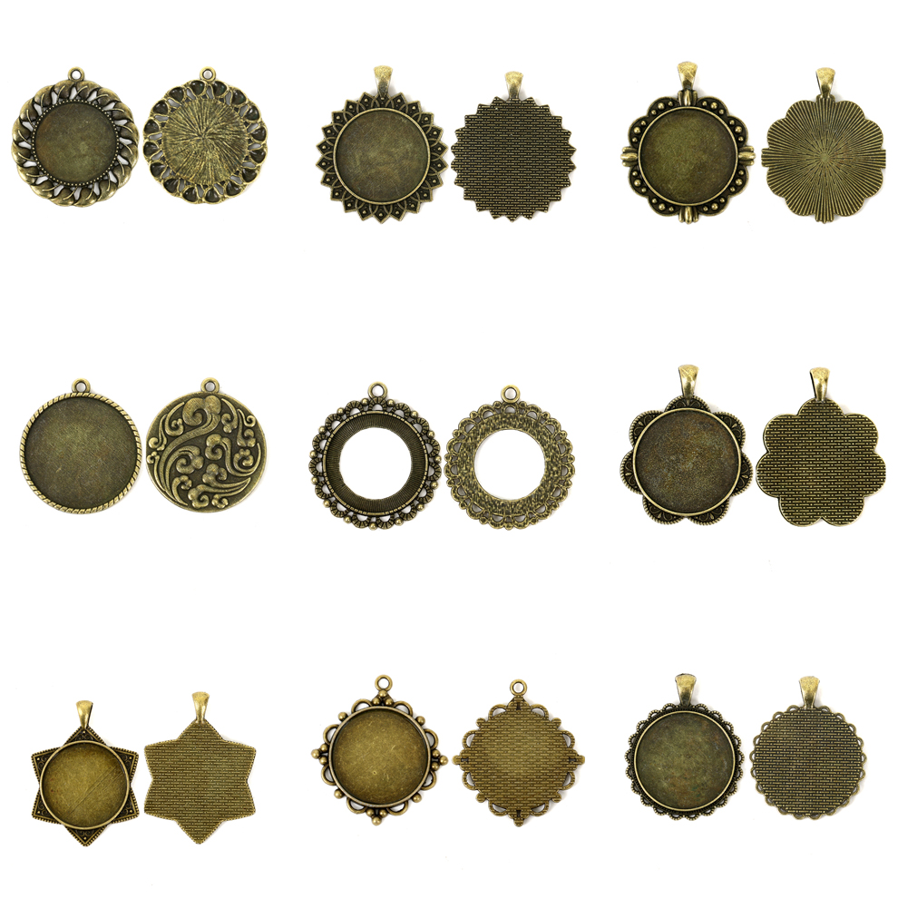 DIY Creative Garment Accessories Accessories Punk Alloy Brooch Base Support Base Badge Retro Pin Lolita Decoration
