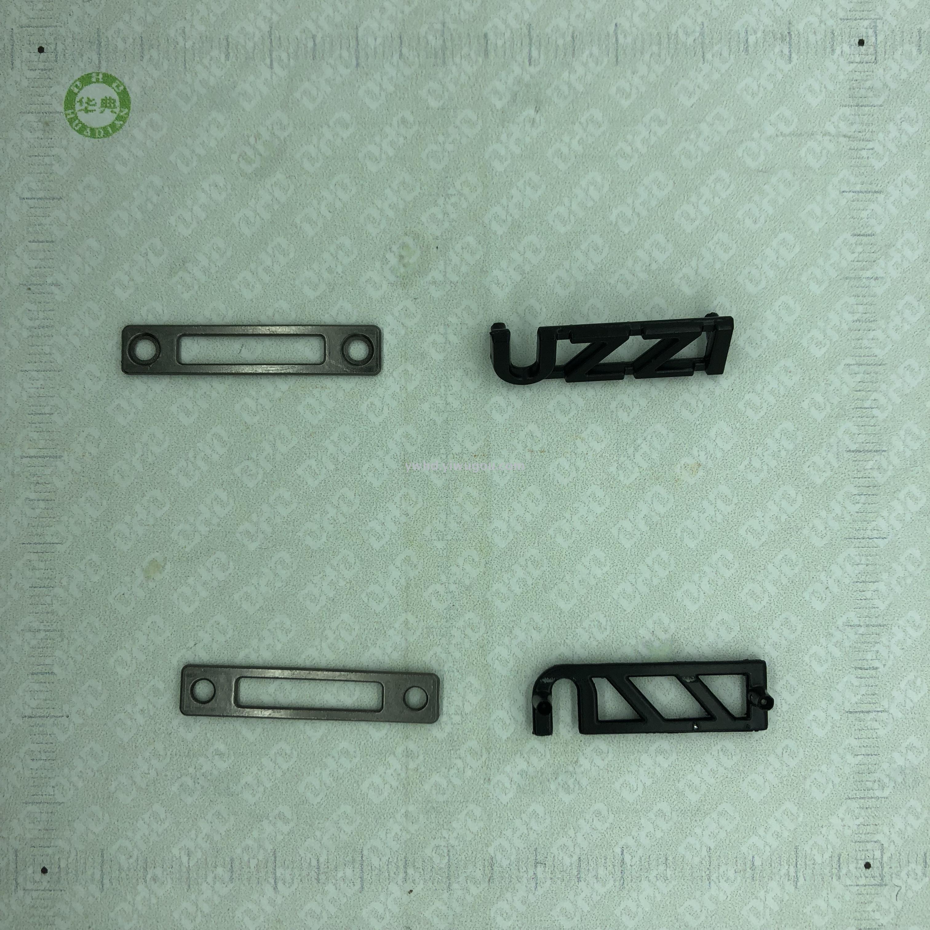[huadin accessories] garment accessories hardware chest decoration logo double clasp