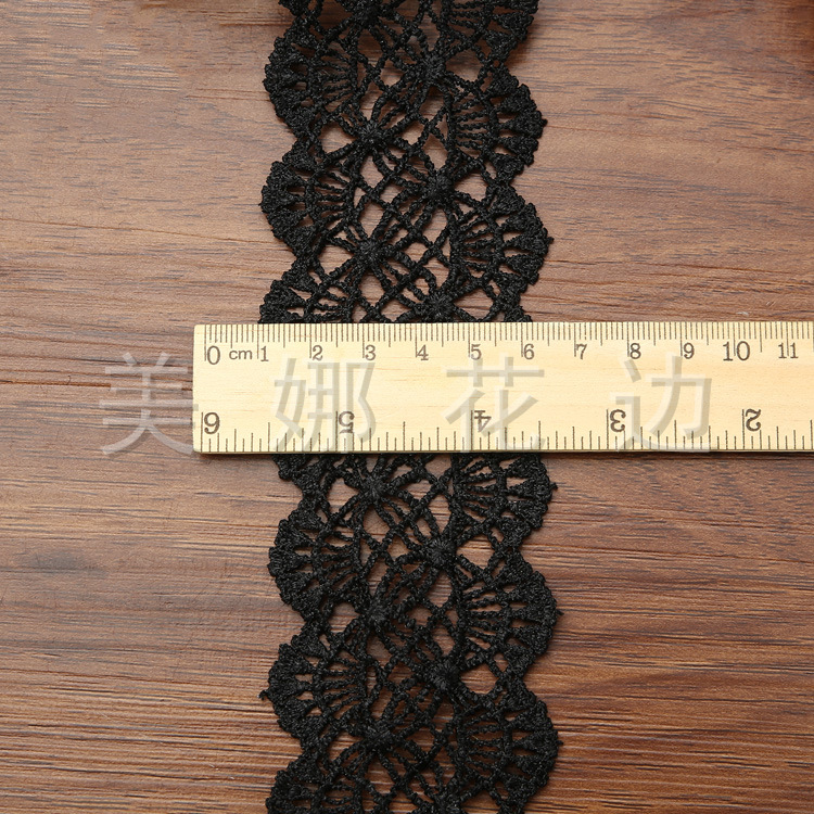 Wholesale DIY dress decoration accessories black and white sweater garment accessories