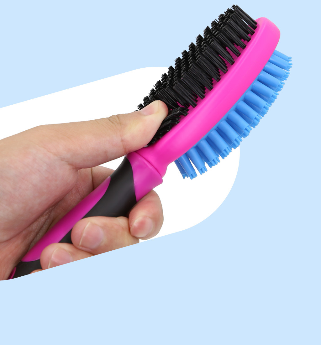 Wholesale large pet comb plastic needle pet cleaning supplies dogs and cats hair grooming tools