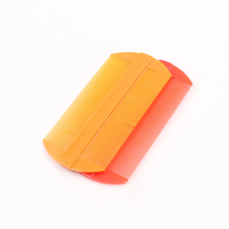Manufacturers direct pet plastic grooming dog cat hair grooming deworming knot comb wholesale