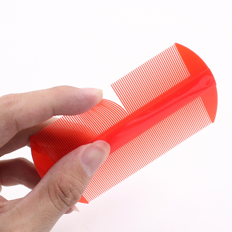 Manufacturers direct pet plastic grooming dog cat hair grooming deworming knot comb wholesale