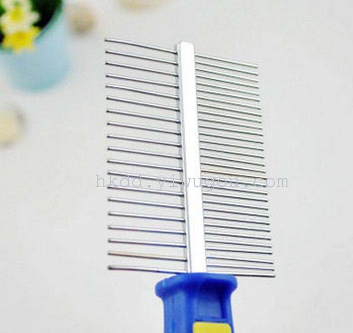Dog hair comb dog dog grooming dog pet-steel handle pet grooming comb comb comb comb row pet supplies Dog hair comb dog dog grooming dog pet-steel handle pet grooming comb comb comb comb row pet supplies