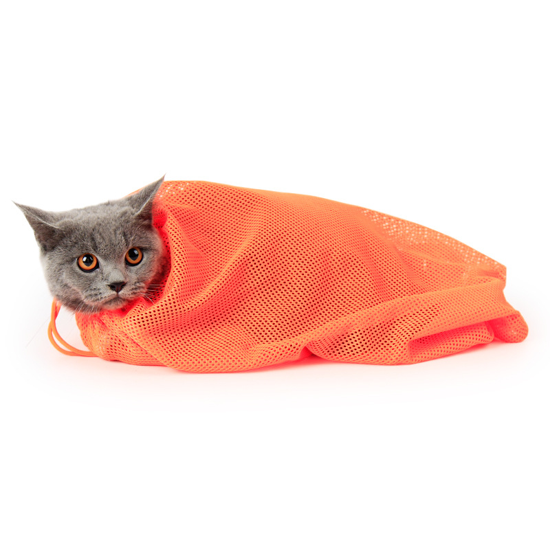 Second Generation Thickened Multi-Functional Pet Cat Grooming Bag Bath Nail Scissors Injection Ear Escape-Proof Anti-Scratch Cat Bag Second Generation Thickened Multi-Functional Pet Cat Grooming Bag Bath Nail Scissors Injection Ear Escape-Proof Anti-Scratch Cat Bag