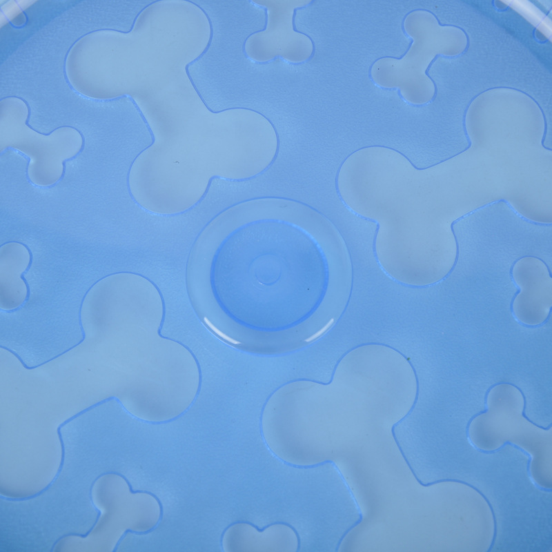 TPR rubber toy for dogs and cats high quality frisbee pet grooming toy