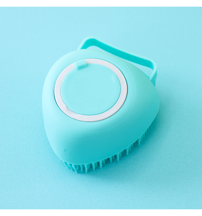 Baby Pet Shower Tool Massage Brush Safe Baby Soft Fur Shampoo Brush Bath Household Silicone Bath Brush Baby Pet Shower Tool Massage Brush Safe Baby Soft Fur Shampoo Brush Bath Household Silicone Bath Brush