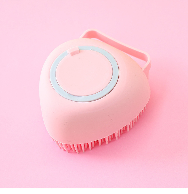 Baby Pet Shower Tool Massage Brush Safe Baby Soft Fur Shampoo Brush Bath Household Silicone Bath Brush Baby Pet Shower Tool Massage Brush Safe Baby Soft Fur Shampoo Brush Bath Household Silicone Bath Brush