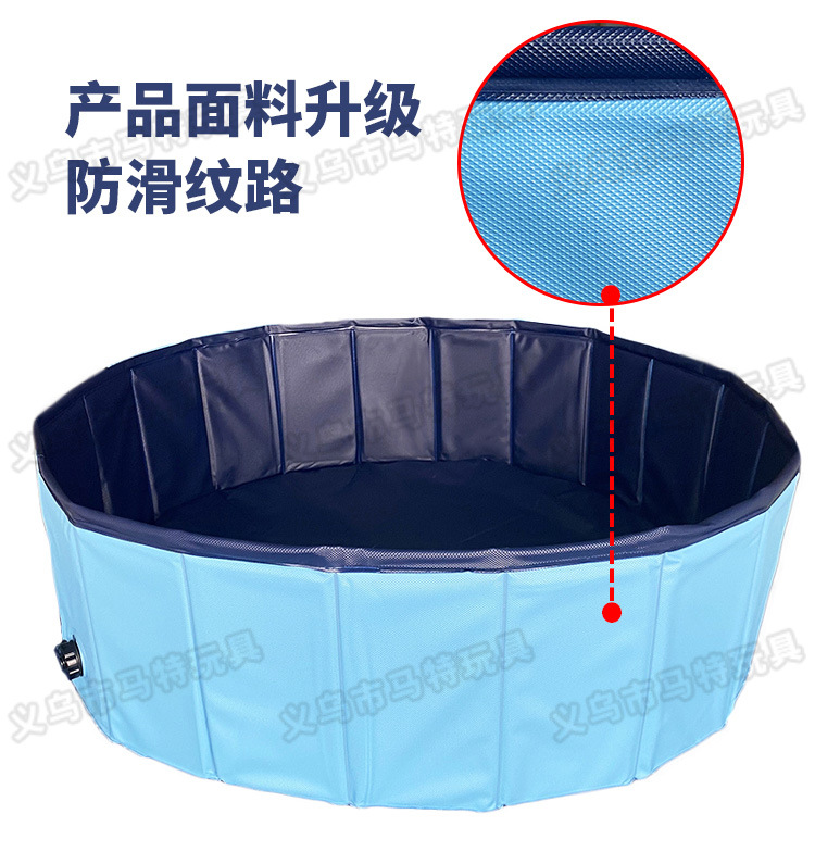 Dog Pool Foldable Dog Care Bath Tub Outdoor Water Cleaning Pet Pool