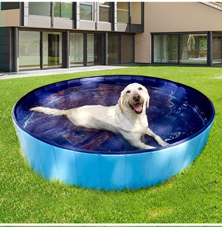 Dog Pool Foldable Dog Care Bath Tub Outdoor Water Cleaning Pet Pool