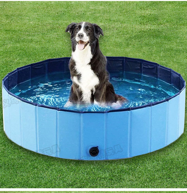 Dog Pool Foldable Dog Care Bath Tub Outdoor Water Cleaning Pet Pool