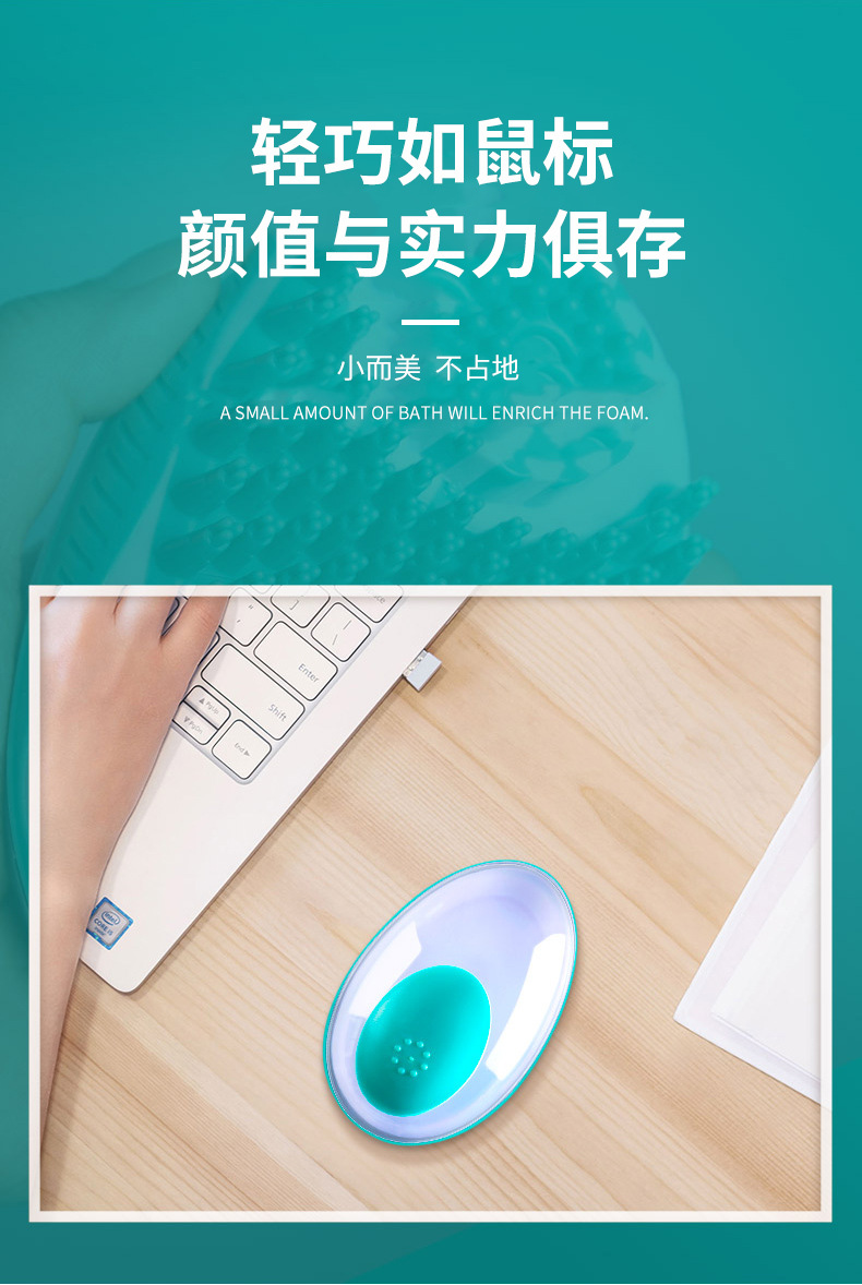 Brush Bath Massage Brush Convenient Small and Medium Size for Cats and Dogs Cleaning Bath Brush CrossBorder Pet Supplies