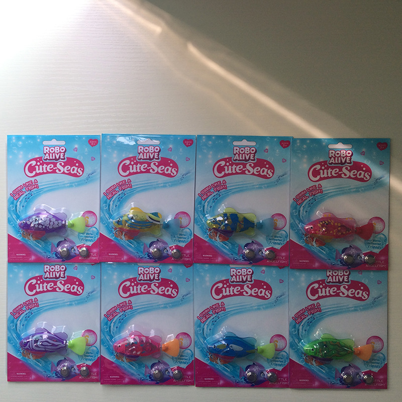 Pet toy Electric fish Water Toy baby Bath Electronic Transparent Luminous Fish Summer Products Douyin Hot Sales