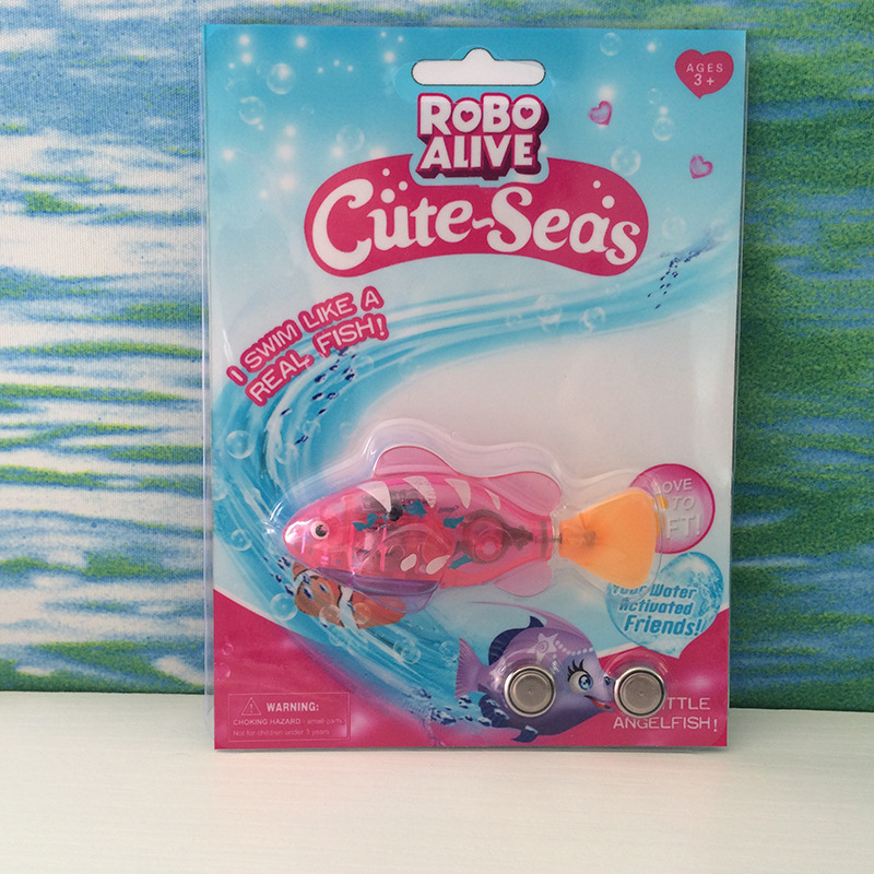 Pet toy Electric fish Water Toy baby Bath Electronic Transparent Luminous Fish Summer Products Douyin Hot Sales