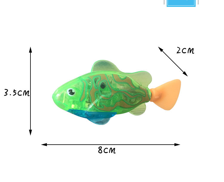 Pet toy Electric fish Water Toy baby Bath Electronic Transparent Luminous Fish Summer Products Douyin Hot Sales Pet toy Electric fish Water Toy baby Bath Electronic Transparent Luminous Fish Summer Products Douyin Hot Sales