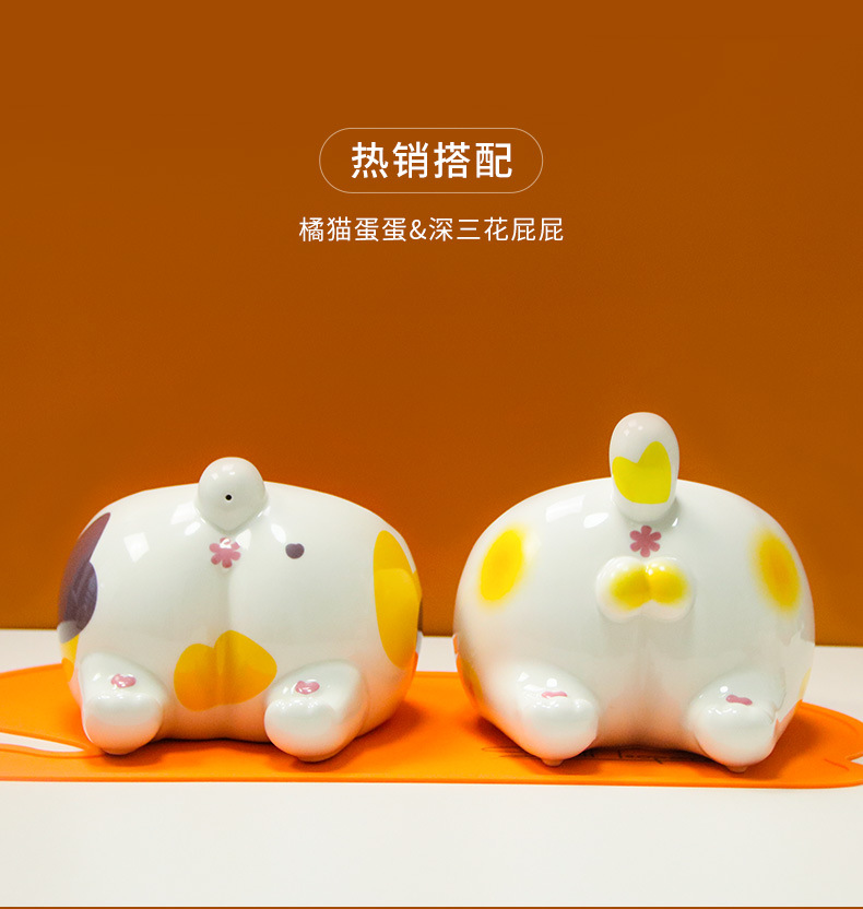 Spot New Product Fart Egg Pet Bowl Ceramic Cat Bowl Protective Cervical Spine Easy to Clean High Foot Pet Food Basin Spot New Product Fart Egg Pet Bowl Ceramic Cat Bowl Protective Cervical Spine Easy to Clean High Foot Pet Food Basin