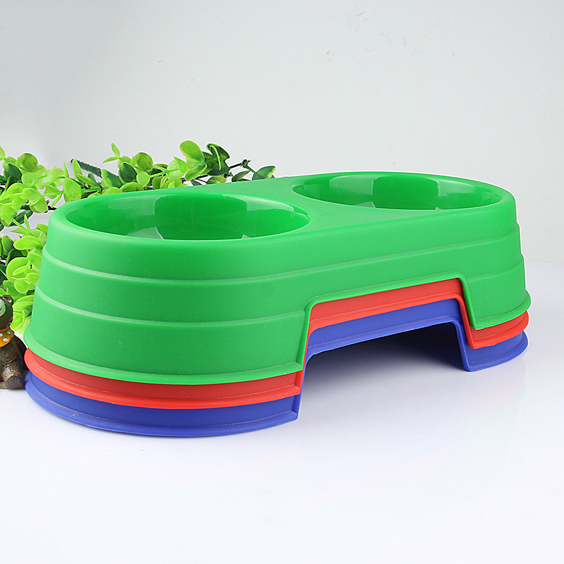 Round Pet Bowl Small Pp Opaque Pet Food Basin Dual-Use Dog Bowl for Eating and Drinking Round Pet Bowl Small Pp Opaque Pet Food Basin Dual-Use Dog Bowl for Eating and Drinking