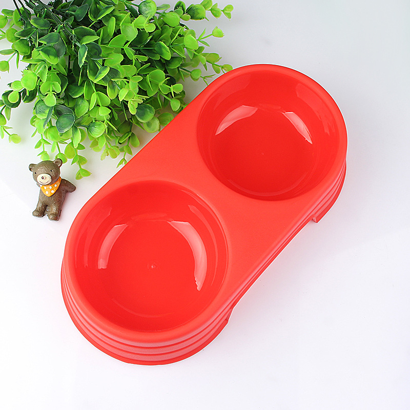 Round Pet Bowl Small Pp Opaque Pet Food Basin Dual-Use Dog Bowl for Eating and Drinking Round Pet Bowl Small Pp Opaque Pet Food Basin Dual-Use Dog Bowl for Eating and Drinking