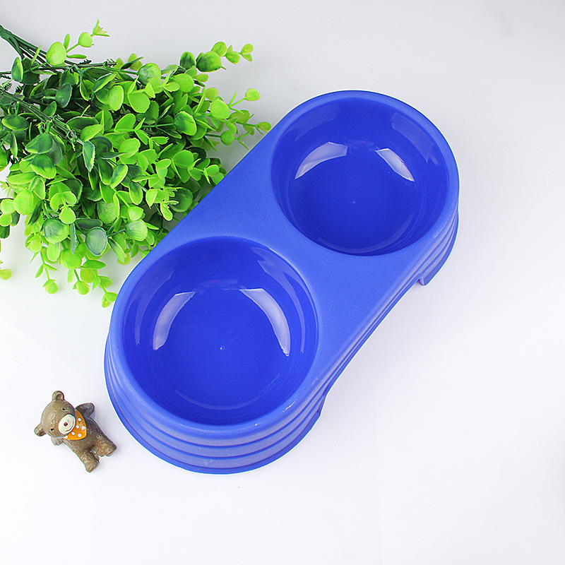 Round Pet Bowl Small Pp Opaque Pet Food Basin Dual-Use Dog Bowl for Eating and Drinking Round Pet Bowl Small Pp Opaque Pet Food Basin Dual-Use Dog Bowl for Eating and Drinking