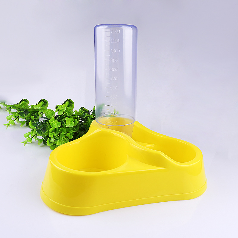 Manufacturers Supply Plastic Dog Food and Water Dual-Use Pet Bowl Leak-Proof Dog Bowl Water Bowl Pet Dual-Purpose Bowl Manufacturers Supply Plastic Dog Food and Water Dual-Use Pet Bowl Leak-Proof Dog Bowl Water Bowl Pet Dual-Purpose Bowl