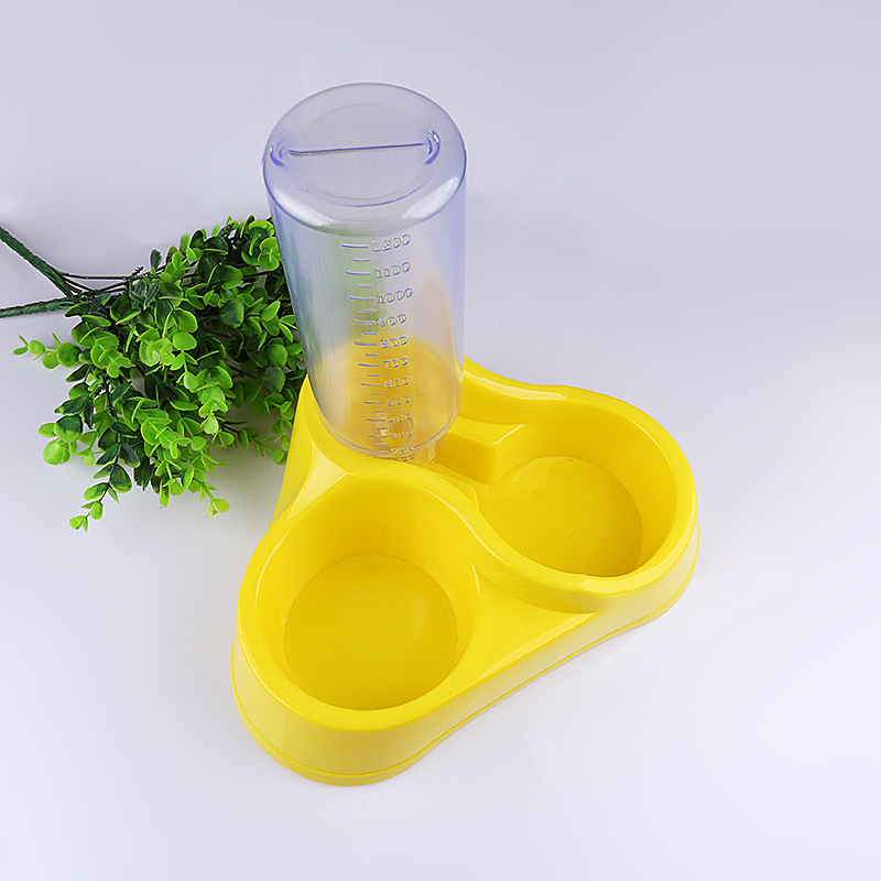 Manufacturers Supply Plastic Dog Food and Water Dual-Use Pet Bowl Leak-Proof Dog Bowl Water Bowl Pet Dual-Purpose Bowl Manufacturers Supply Plastic Dog Food and Water Dual-Use Pet Bowl Leak-Proof Dog Bowl Water Bowl Pet Dual-Purpose Bowl