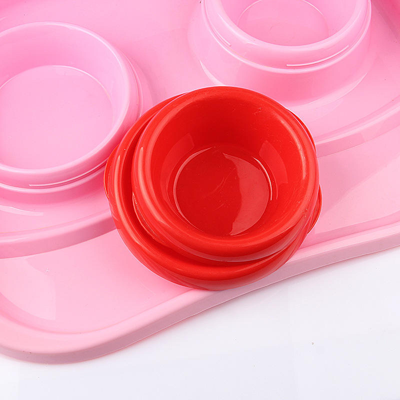 Pet Bowl Pet Supplies Size Dog Basin Pet Double Bowl Rice Bowl Cold-Proof Cover Dog Food Bowl Pet Bowl Pet Supplies Size Dog Basin Pet Double Bowl Rice Bowl Cold-Proof Cover Dog Food Bowl
