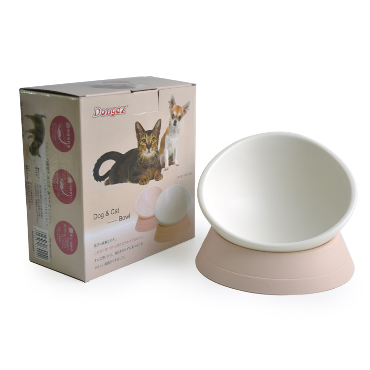 Manufacturer Arbitrary Inclined Pet Bowl Non-Slip Wear-Resistant Plastic Bowl Small Dog Food Basin One Piece Dropshipping Manufacturer Arbitrary Inclined Pet Bowl Non-Slip Wear-Resistant Plastic Bowl Small Dog Food Basin One Piece Dropshipping
