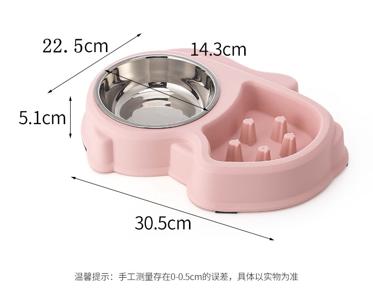 Squirrel Stainless Steel Slow Feeding Bowl Food Bowl Anti-Chye Pet Bowl with Color Box Dog Bowl Healthy Bowl Squirrel Stainless Steel Slow Feeding Bowl Food Bowl Anti-Chye Pet Bowl with Color Box Dog Bowl Healthy Bowl