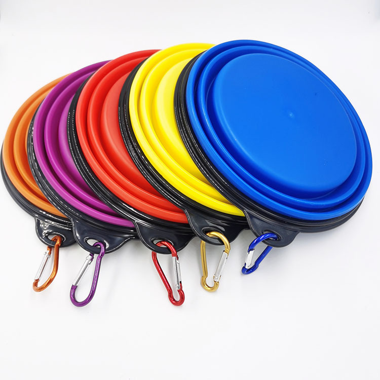 Factory Direct Sales Large TPE Folding Silicone Pet Bowl Dog Bowl Portable Custom Pet Supplies for Drinking outside Factory Direct Sales Large TPE Folding Silicone Pet Bowl Dog Bowl Portable Custom Pet Supplies for Drinking outside