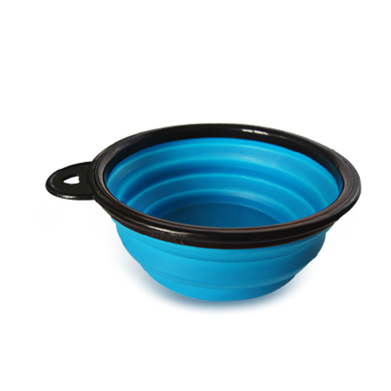 Factory Direct Sales Folding Bowl Dog Outdoor Travel Black Frame Dog Feeder Dog Drinking Water Buckle TPR Anti-Chye Pet Bowl Factory Direct Sales Folding Bowl Dog Outdoor Travel Black Frame Dog Feeder Dog Drinking Water Buckle TPR Anti-Chye Pet Bowl