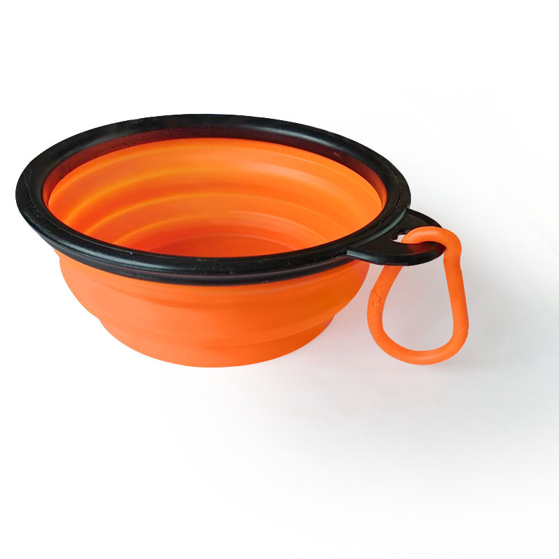 Factory Direct Sales Folding Bowl Dog Outdoor Travel Black Frame Dog Feeder Dog Drinking Water Buckle TPR Anti-Chye Pet Bowl Factory Direct Sales Folding Bowl Dog Outdoor Travel Black Frame Dog Feeder Dog Drinking Water Buckle TPR Anti-Chye Pet Bowl