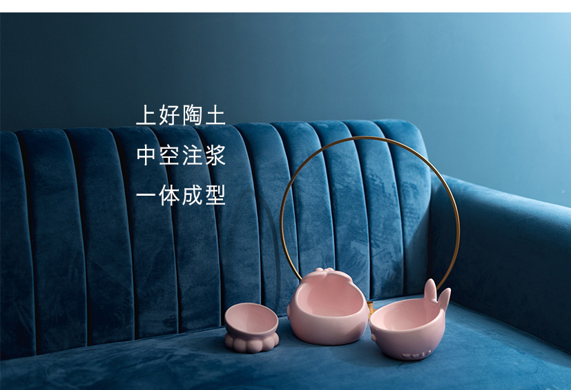 New Ocean Series Ceramic Cat Bowl Cat Snack Bowl Colorful Pet Bowl Small Octopus Modeling New Ocean Series Ceramic Cat Bowl Cat Snack Bowl Colorful Pet Bowl Small Octopus Modeling