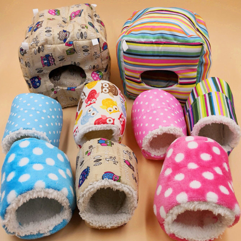 Small Pet Nest Hamster Warm Nest Dutch Pig Cotton Pet Nest Totoro Cotton Pet Nest Hedgehog Squirrel Golden Bear Nest